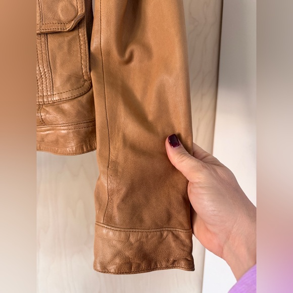 Lucky Brand Leather Jacket - Picture 5 of 12